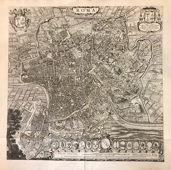 Mortier Pierre (1661-1711) Roma 1704 Amsterdam 